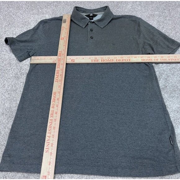 Volcom Polo Men’s Gray Short Sleeve Size Medium - Picture 2 of 11